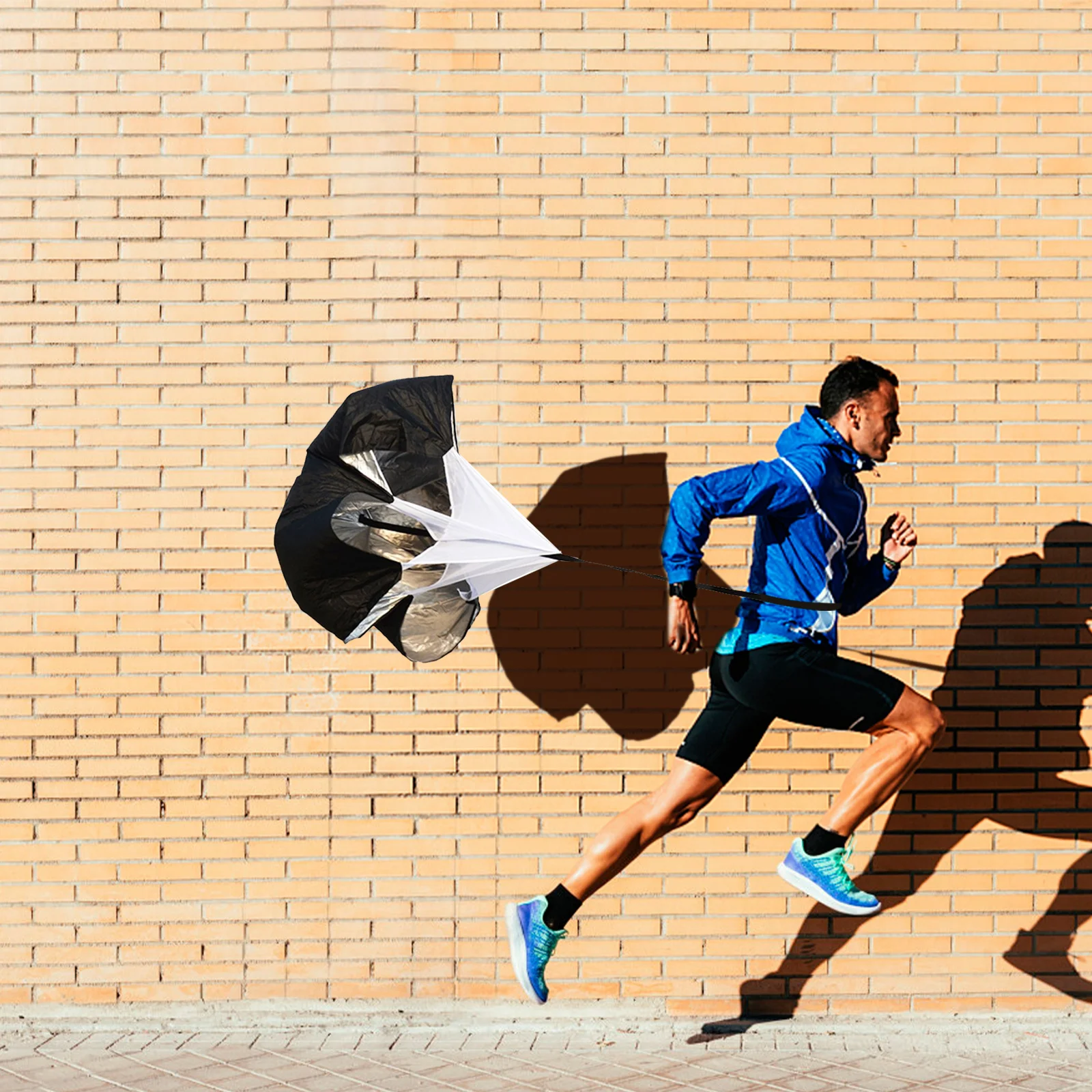 Training Parachute Resistance Chute Adjustable Strap Sprint Running Football Durable Waist Harness Quick Release Clip Buckle
Training Parachute Resistance Chute Adjustable Strap Sprint Running Football Durable Waist Harness Quick Release Clip Buckle