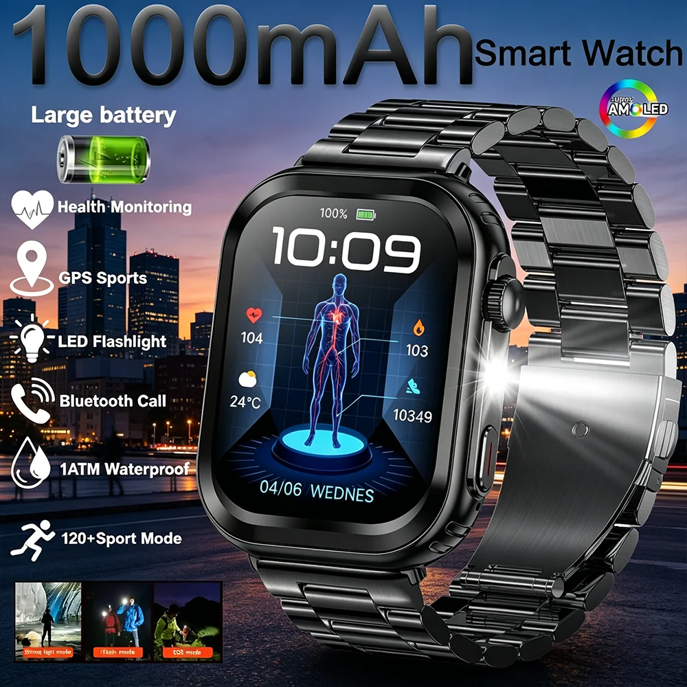 2026 NEW Fashion Women Watch Ultra2 SE Smart Watches 1000mAh 2.01"AMOLED Full Touch Screen BT Call Smartwatch For Android IOS
2026 NEW Fashion Women Watch Ultra2 SE Smart Watches 1000mAh 2.01"AMOLED Full Touch Screen BT Call Smartwatch For Android IOS