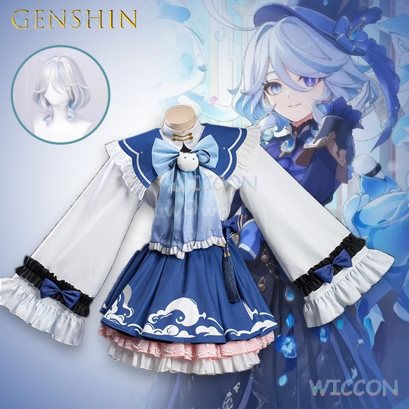 Furina Cosplay Costume Genshin Impact Chinese Style Daily Dress Fontaine Archon Outfit Full Set Cos Cute Halloween Party
Furina Cosplay Costume Genshin Impact Chinese Style Daily Dress Fontaine Archon Outfit Full Set Cos Cute Halloween Party