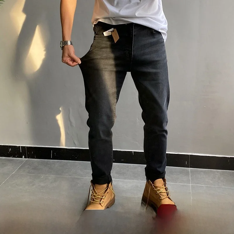 American Style Men's Fleece Lined Brushed Denim Jeans Slim Fit Bootcut Washed Casual Long Pants Fashion Urban Autumn Warmth
American Style Men's Fleece Lined Brushed Denim Jeans Slim Fit Bootcut Washed Casual Long Pants Fashion Urban Autumn Warmth