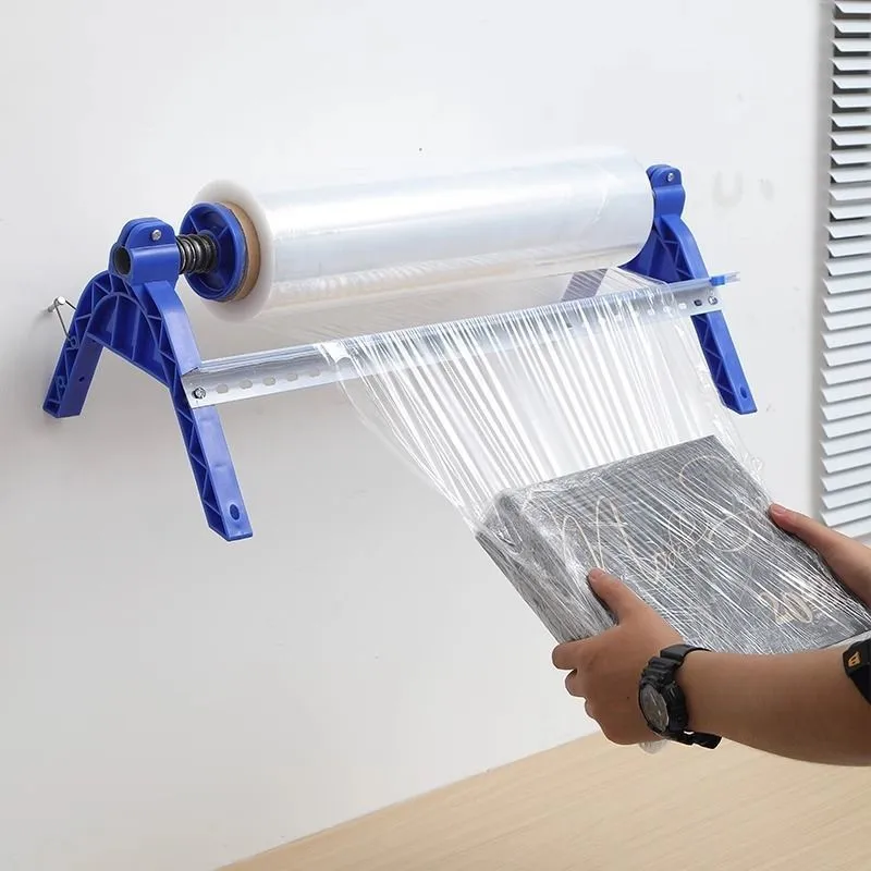 Wrap Film Packaging Machine Cling Film Wrapping Rack Commercial Film Artifact Manual Bracket Kitchen Cling Film Storage ZG223
Wrap Film Packaging Machine Cling Film Wrapping Rack Commercial Film Artifact Manual Bracket Kitchen Cling Film Storage ZG223