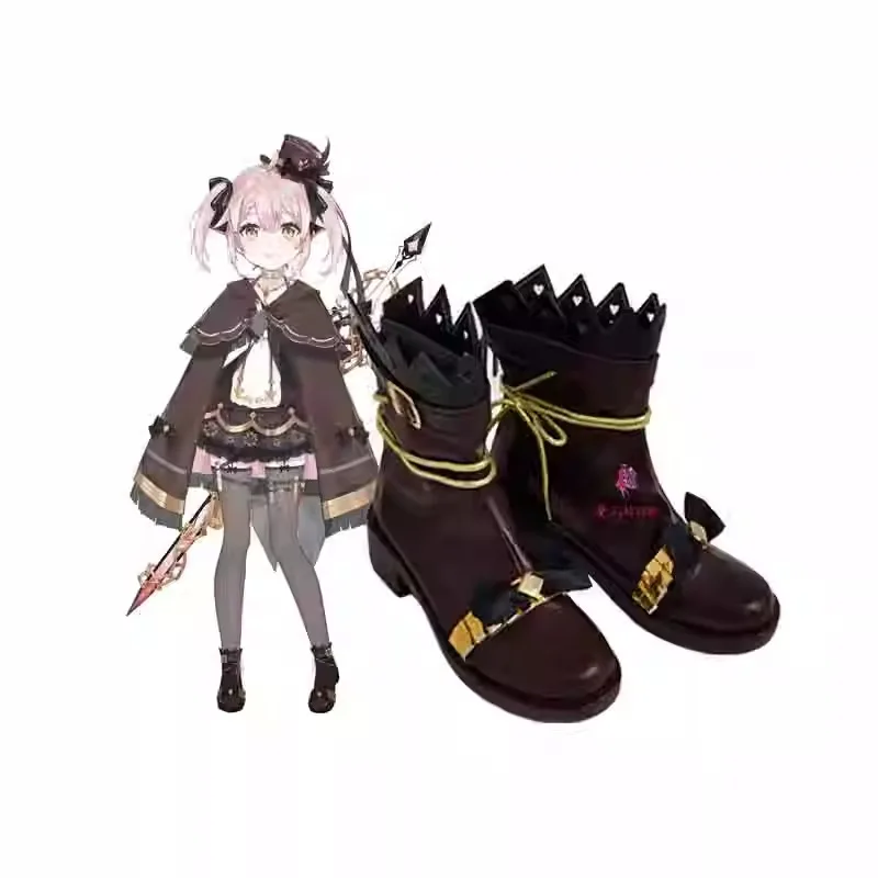 VTuber Ace Taffy Cosplay Costume Shoes Handmade Faux Leather Boots 
VTuber Ace Taffy Cosplay Costume Shoes Handmade Faux Leather Boots