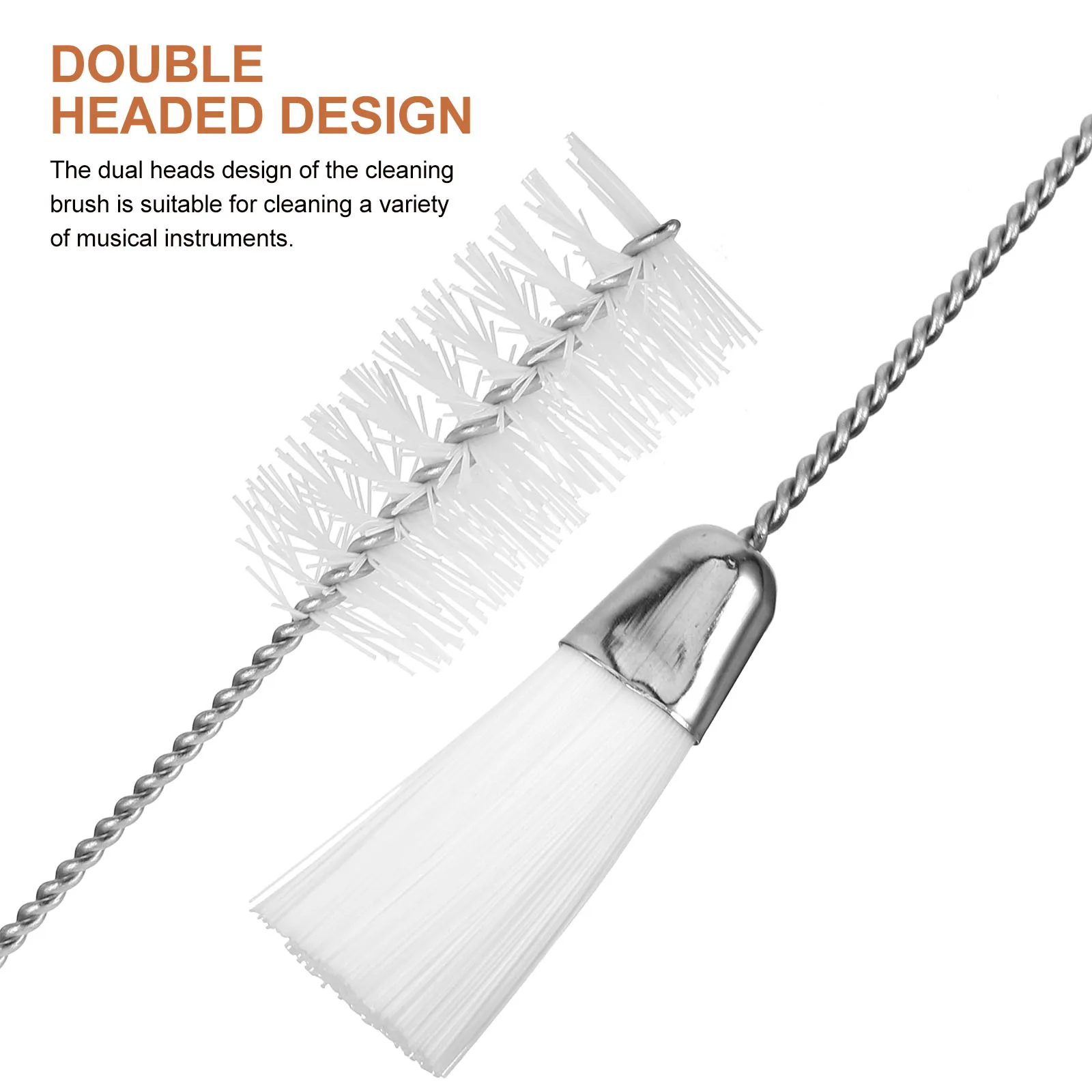 2pcs Cleaning Brush for Flute Saxophone Clarinet Oboe Musical Instrument Maintenance Tools Lightweight Portable Durability
2pcs Cleaning Brush for Flute Saxophone Clarinet Oboe Musical Instrument Maintenance Tools Lightweight Portable Durability