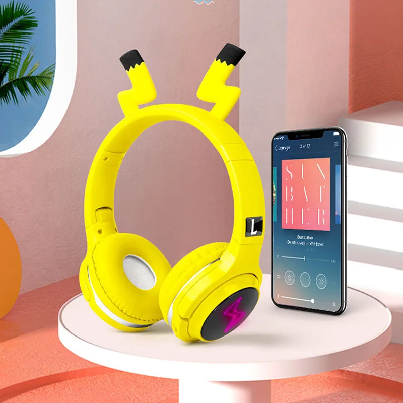 Милая Детская Bluetooth-гарнитура 5,0 с микрофоном, светодиодные наушники, поддержка SD-карты, аудио кабель, игровые наушники для мальчиков и девочек, подарок для детей
Милая Детская Bluetooth-гарнитура 5,0 с микрофоном, светодиодные наушники, поддержка SD-карты, аудио кабель, игровые наушники для мальчиков и девочек, подарок для детей