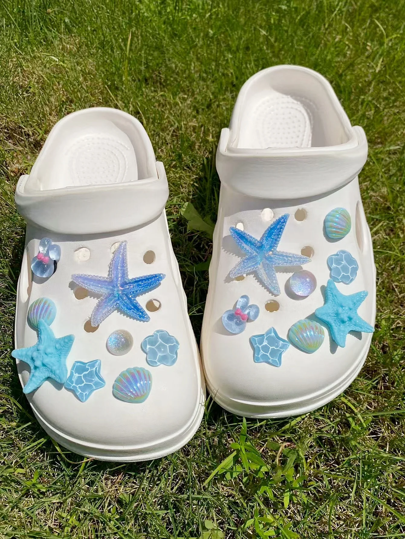 16 штук (синяя морская звезда, морская звезда из смолы, водная рябь, синяя ракушка, кролик, круглые пряжки с блестками), украшения своими руками, мульти
16 штук (синяя морская звезда, морская звезда из смолы, водная рябь, синяя ракушка, кролик, круглые пряжки с блестками), украшения своими руками, мульти