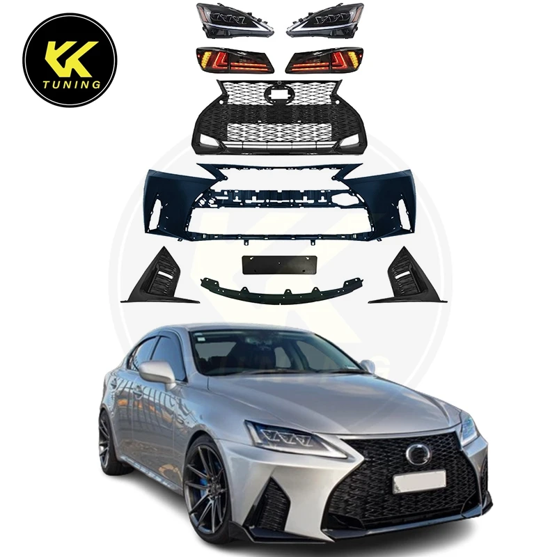 Hot Selling Car Upgrade Full Body Kits With Headlights for Lexus IS250 2006-2012 Upgrade to 2021
Hot Selling Car Upgrade Full Body Kits With Headlights for Lexus IS250 2006-2012 Upgrade to 2021