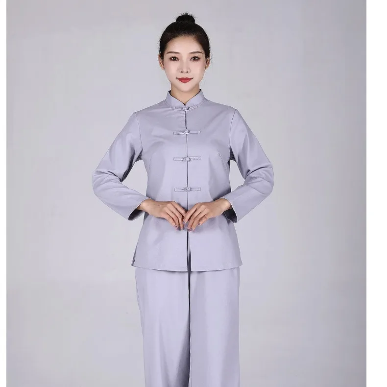 Chinese Style Zen Clothes Tea Cotton Linen Handmade Buttonhole Loop Care Women's Suit Leisure
Chinese Style Zen Clothes Tea Cotton Linen Handmade Buttonhole Loop Care Women's Suit Leisure