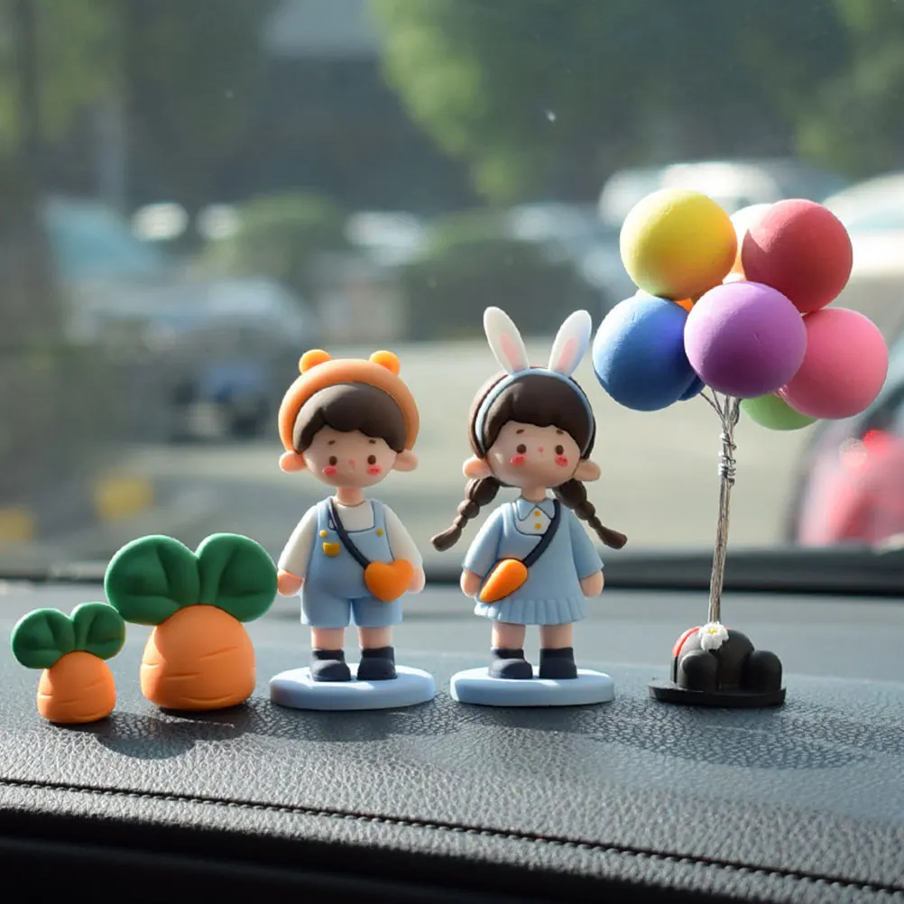 1 set Car Interior Decorations Accessories Women Cute Car Ornaments Dashboard Figures Plastic Aesthetic Auto Center Console
1 set Car Interior Decorations Accessories Women Cute Car Ornaments Dashboard Figures Plastic Aesthetic Auto Center Console