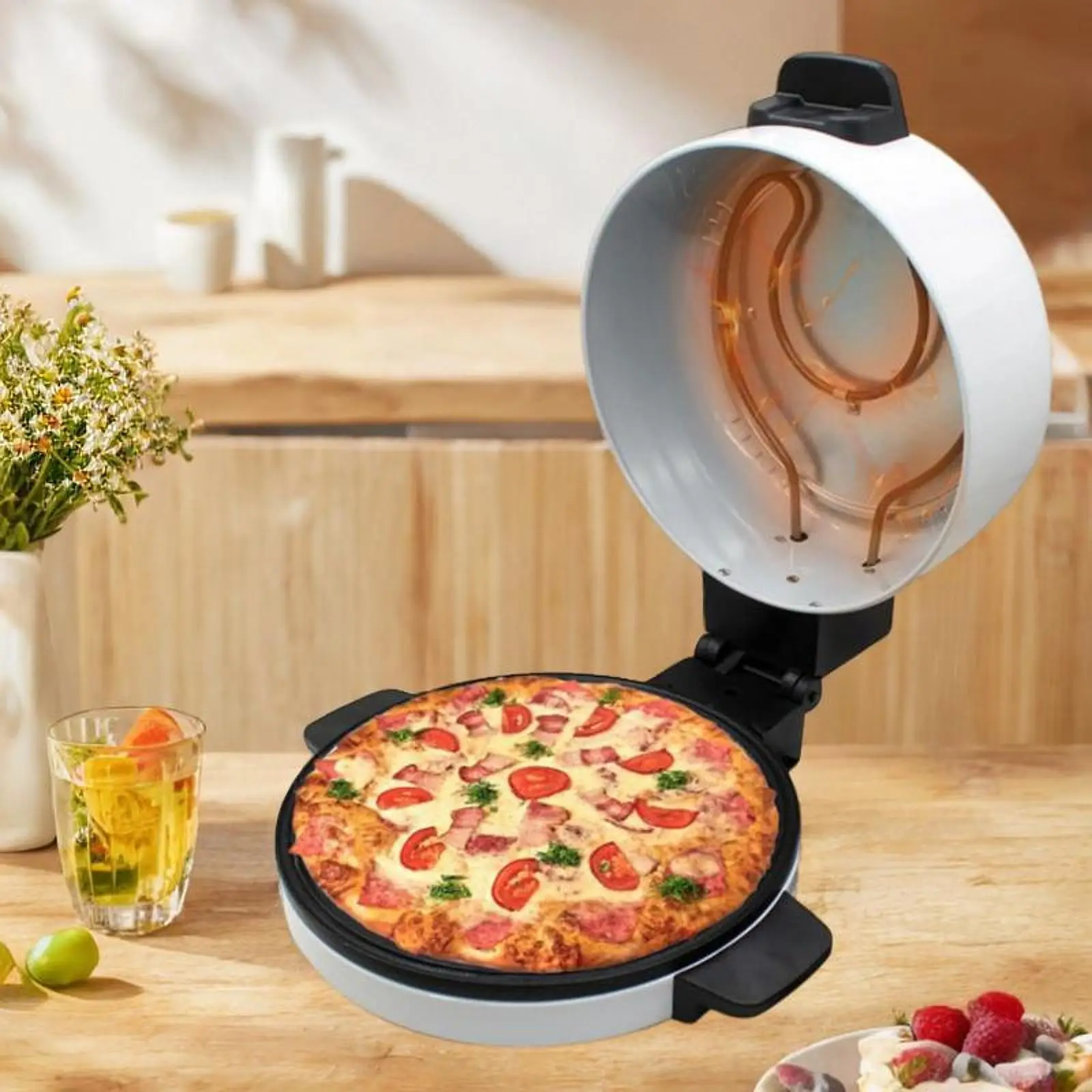 Pizza Making Machine Sturdy Electric Countertop Oven for Quesadillas Home Omelettes
Pizza Making Machine Sturdy Electric Countertop Oven for Quesadillas Home Omelettes