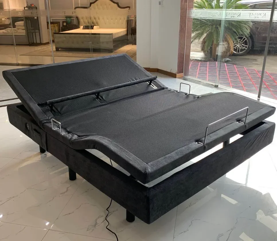 Deren Bluetooth App Wireless Control 3 Okin Motors Electric Adjustable Bed Base With Lumbar Support
Deren Bluetooth App Wireless Control 3 Okin Motors Electric Adjustable Bed Base With Lumbar Support