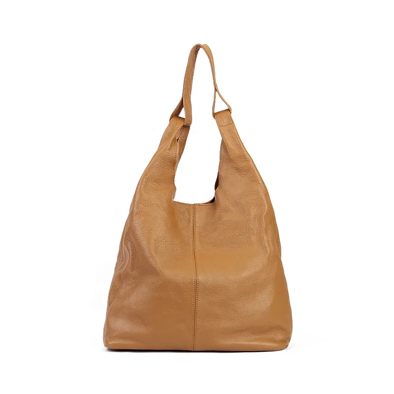 New Design Luxury Shoulder Bag Ladies Vegetable Tanned Leather Handbags and Purses Soft Cowhide Large Tote Bag for Women
New Design Luxury Shoulder Bag Ladies Vegetable Tanned Leather Handbags and Purses Soft Cowhide Large Tote Bag for Women