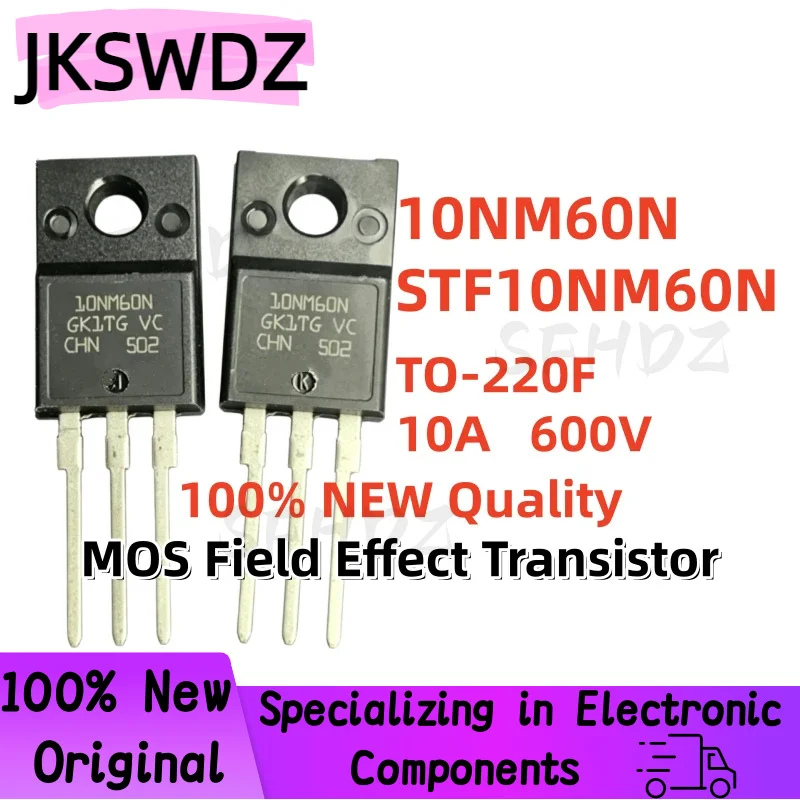 Excellent Quality 10/20/30PCS 100% Brand New STF10NM60N 10NM60N TO-220F 10A 600V MOS Field Effect Transistor
Excellent Quality 10/20/30PCS 100% Brand New STF10NM60N 10NM60N TO-220F 10A 600V MOS Field Effect Transistor