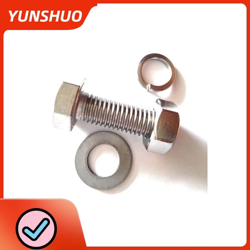 M12 M14 M16 304 Stainless Steel Hexagon Head Screws Hex Bolt Hex Nut Flat Spring Washers DIN933 DIN934 DIN125 DIN127 L= 25-80mm
M12 M14 M16 304 Stainless Steel Hexagon Head Screws Hex Bolt Hex Nut Flat Spring Washers DIN933 DIN934 DIN125 DIN127 L= 25-80mm