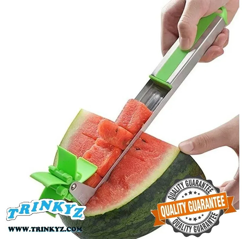 Watermelon Slicer Cutter Stainless Steel Windmill Watermelon Cutter Knife
Watermelon Slicer Cutter Stainless Steel Windmill Watermelon Cutter Knife