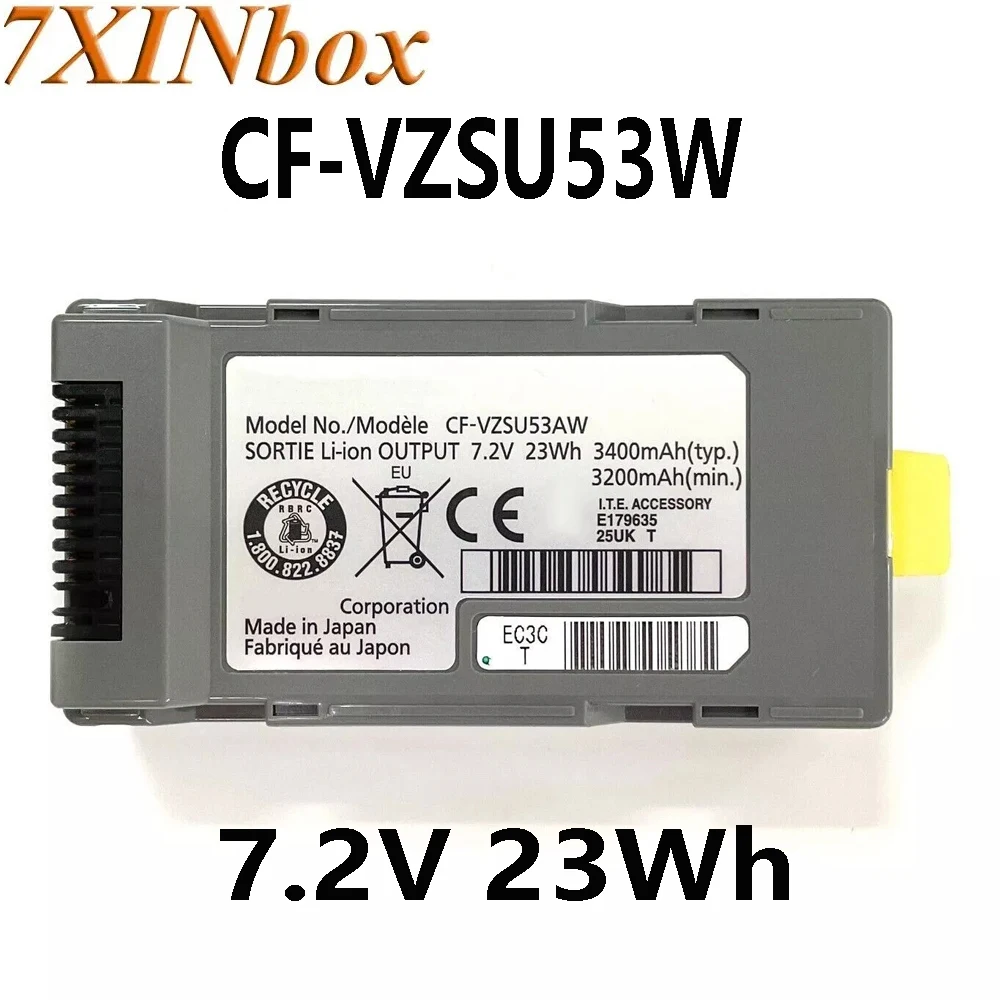 7XINbox CF-VZSU53W 7.2V 23Wh Battery For Panasonic Toughbook CF-H1 CF-H2 CF-U1 Tablet PC CF-VZSU53AW CF-VZSU53
7XINbox CF-VZSU53W 7.2V 23Wh Battery For Panasonic Toughbook CF-H1 CF-H2 CF-U1 Tablet PC CF-VZSU53AW CF-VZSU53