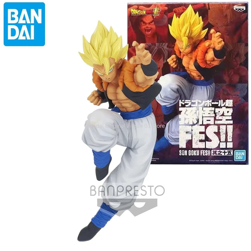 Bandai BANPRESTO Original Dragon Ball Super Anime Figures FES Gogeta Action Figure Toys Collectible Model Toy Gift for Kids
Bandai BANPRESTO Original Dragon Ball Super Anime Figures FES Gogeta Action Figure Toys Collectible Model Toy Gift for Kids