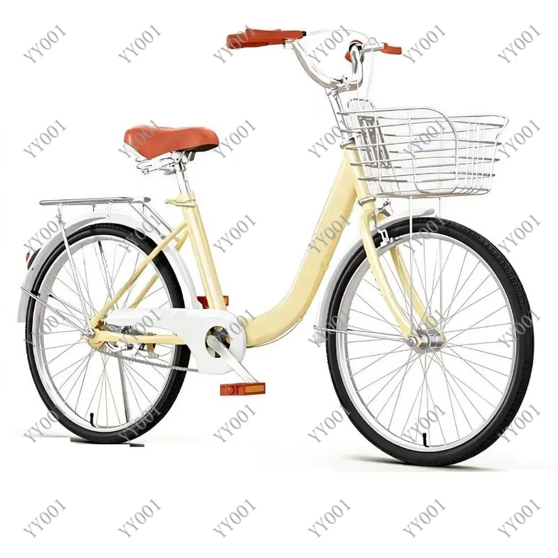 24/22 Inch Women's Bicycle Adult City Commute Bike Casual Riding Bike for Students
24/22 Inch Women's Bicycle Adult City Commute Bike Casual Riding Bike for Students