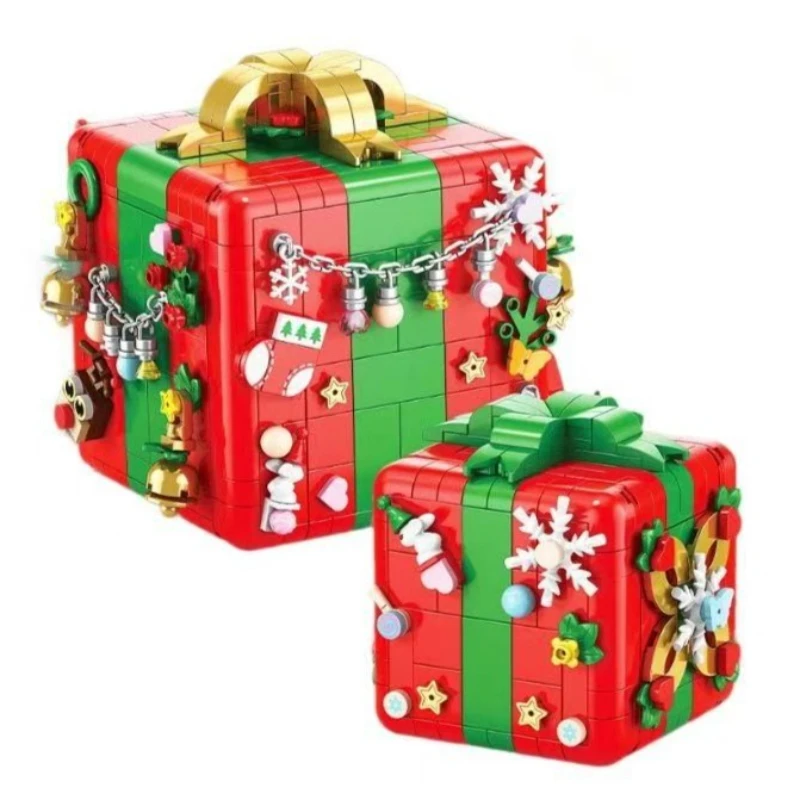 Рождественская коробка-сюрприз, набор строительных блоков, новинка, игрушка, Рождественская игрушка, строительное украшение, Рождественский Санта-Навида, блок 2025
Рождественская коробка-сюрприз, набор строительных блоков, новинка, игрушка, Рождественская игрушка, строительное украшение, Рождественский Санта-Навида, блок 2025