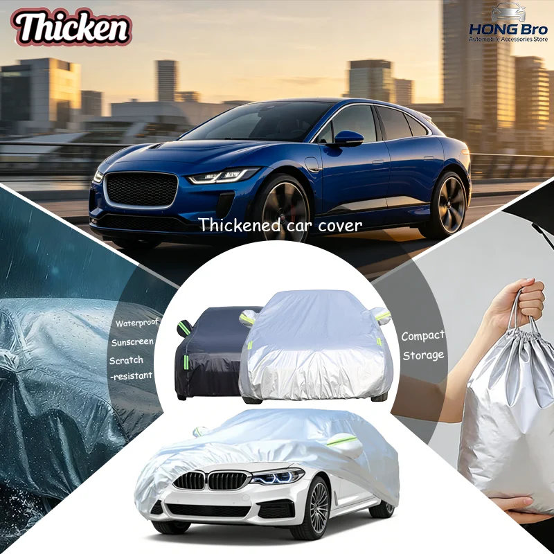 For Jaguar I-Pace 2018-2026 Full Car Covers Oxford Fabric, Anti-UV Sunshade, Waterproof Snowproof Dustproof Accessories
For Jaguar I-Pace 2018-2026 Full Car Covers Oxford Fabric, Anti-UV Sunshade, Waterproof Snowproof Dustproof Accessories