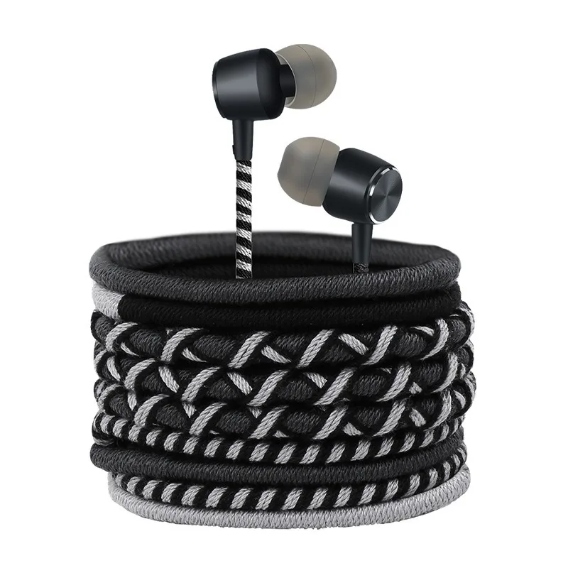 Rope Braided Earphones with Mic, Kids Earbuds, in-Ear Headphones, earphone wired 3.5mm Tangle-Free Cord Wrapped for music
Rope Braided Earphones with Mic, Kids Earbuds, in-Ear Headphones, earphone wired 3.5mm Tangle-Free Cord Wrapped for music