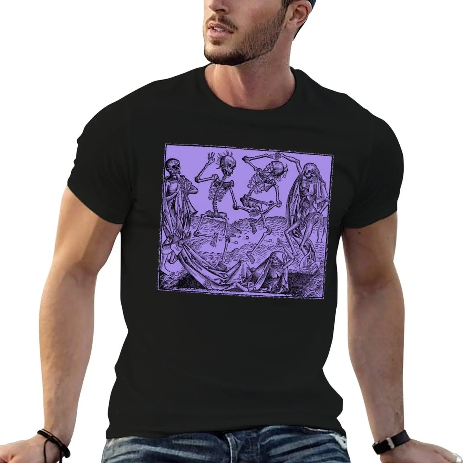 of Death man cotton black shirts macabre t-shirt t - funny violet T-Shirt Dance cotton for package of Dance / plain
of Death man cotton black shirts macabre t-shirt t - funny violet T-Shirt Dance cotton for package of Dance / plain