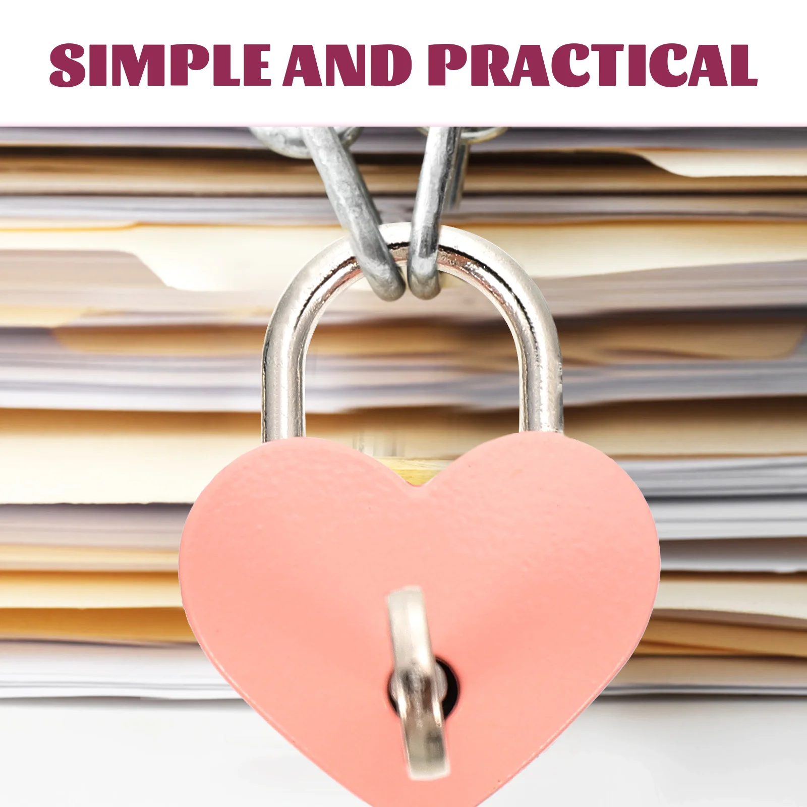 2Pcs Mini Heart Padlock Small Locks for Jewelry Box Diary Book Storage Luggage Suitcase Accessories
2Pcs Mini Heart Padlock Small Locks for Jewelry Box Diary Book Storage Luggage Suitcase Accessories