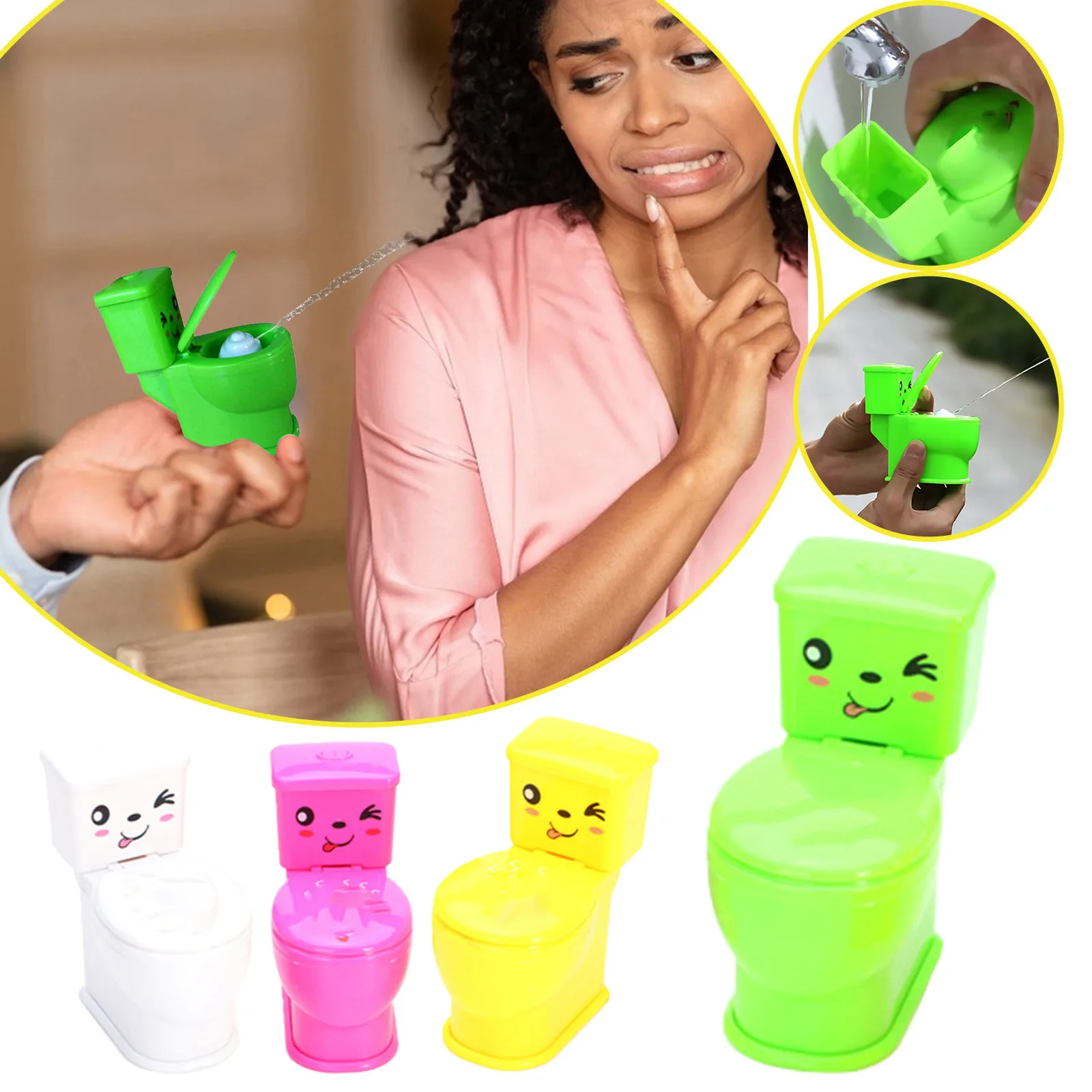 Male Newborn Joke Toy Stool Toilet Seat Water Spray Trick Make Funny In Party Prank Funny
Male Newborn Joke Toy Stool Toilet Seat Water Spray Trick Make Funny In Party Prank Funny