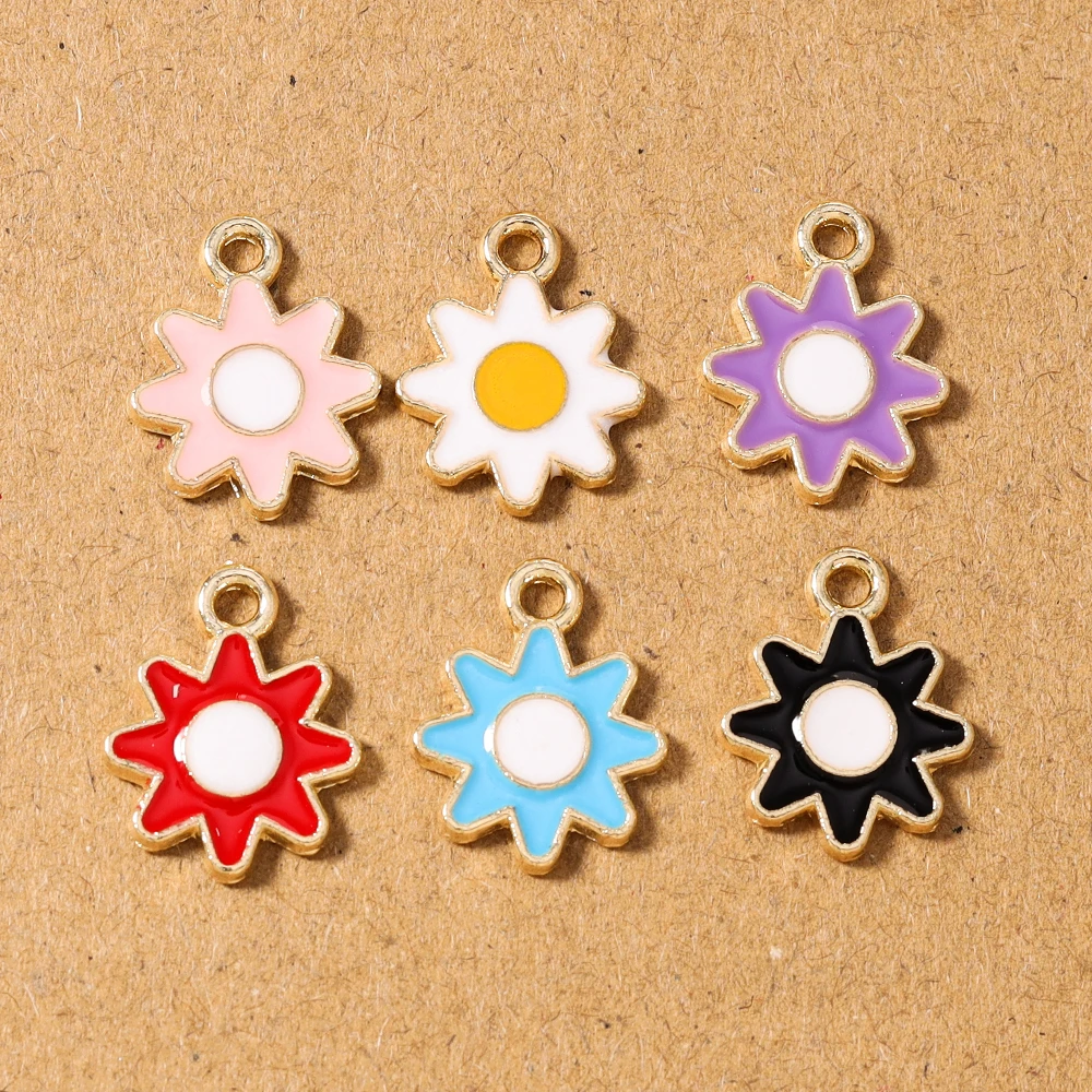 10pcs Enamel Sun Charms Pendants for Jewelry Making Earrings Necklace Bracelet DIY Handmade Accessories Supplies
10pcs Enamel Sun Charms Pendants for Jewelry Making Earrings Necklace Bracelet DIY Handmade Accessories Supplies