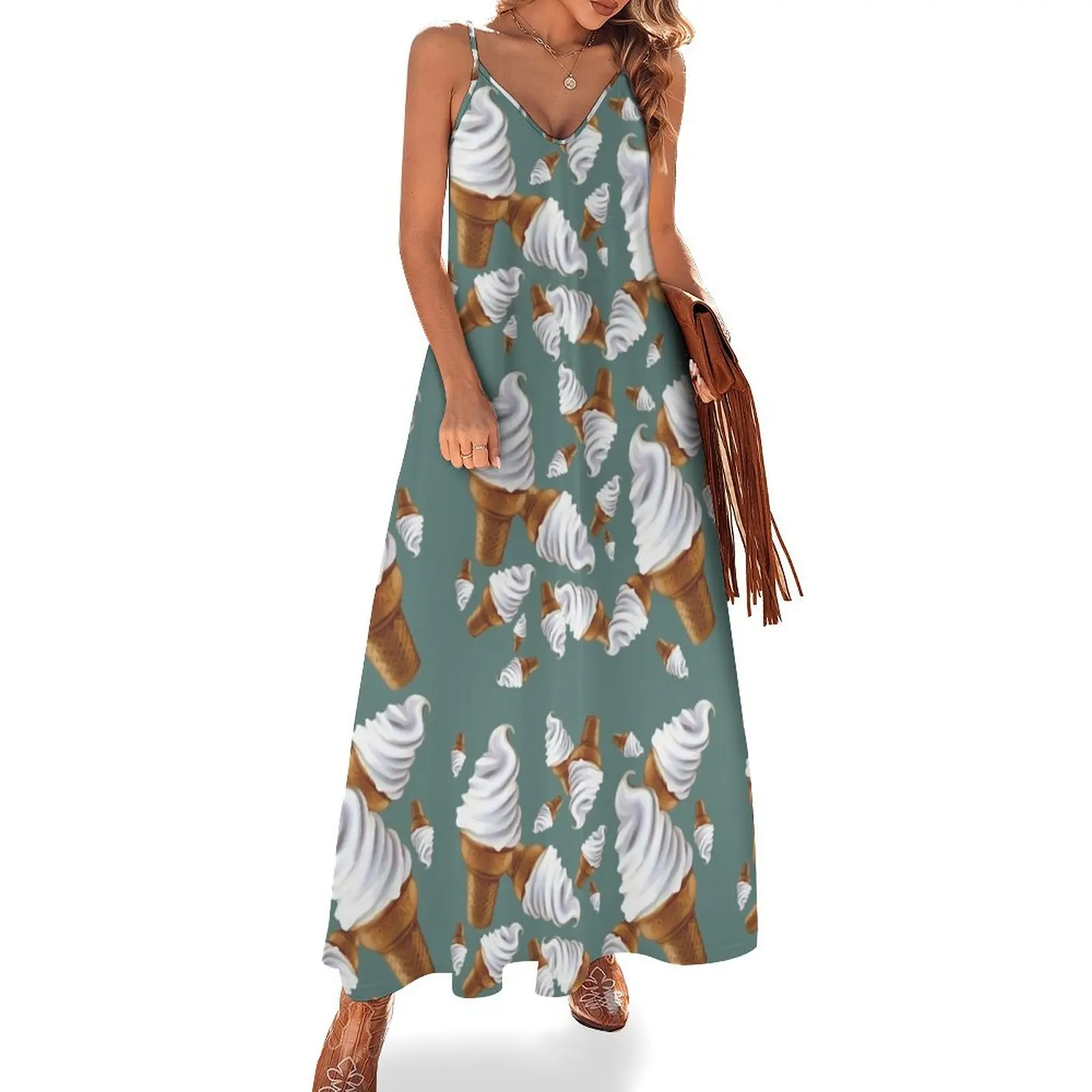 Soft-Serve Sleeveless Dress elegant women's dresses for wedding luxury dress dresses for prom
Soft-Serve Sleeveless Dress elegant women's dresses for wedding luxury dress dresses for prom