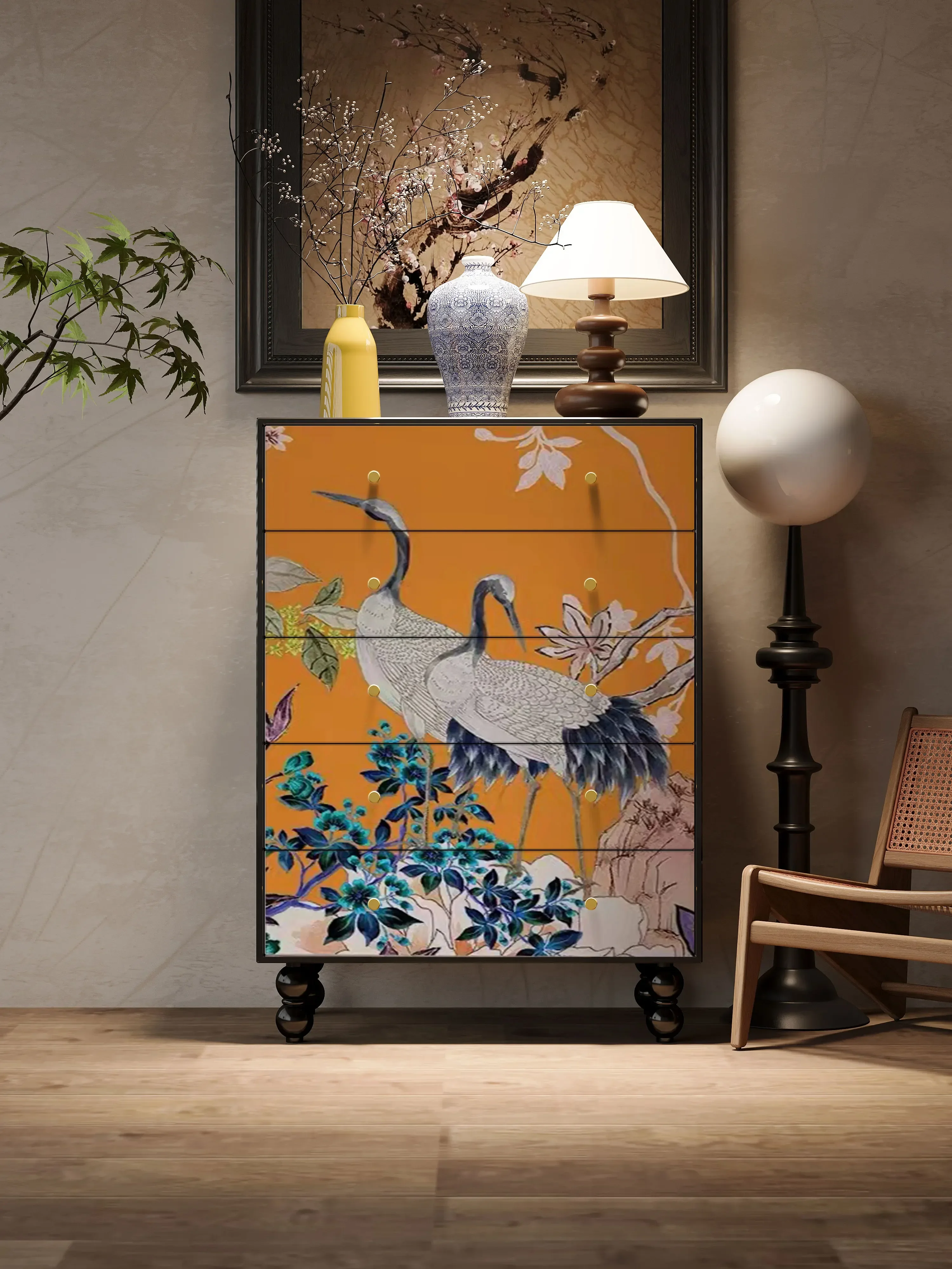 Z chest of drawers storage chest of drawers home living room entrance solid wood decorative cabinet
Z chest of drawers storage chest of drawers home living room entrance solid wood decorative cabinet