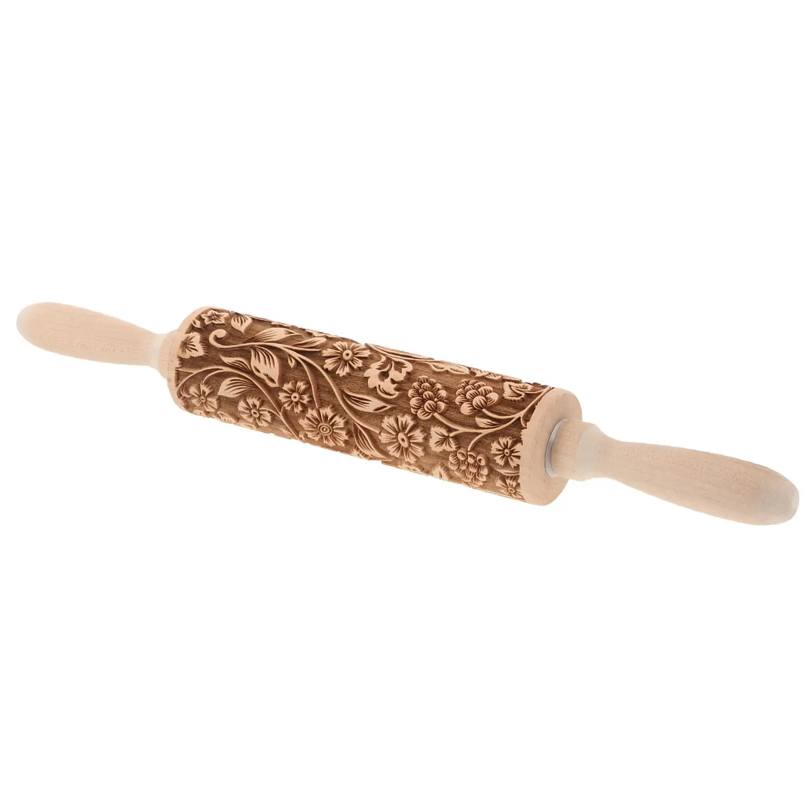 Printed Rolling Pin Embossed Decorative Baking Wood Cookie Pizza Dough Beech Pattern Fondant Pastries Kitchen Tool
Printed Rolling Pin Embossed Decorative Baking Wood Cookie Pizza Dough Beech Pattern Fondant Pastries Kitchen Tool