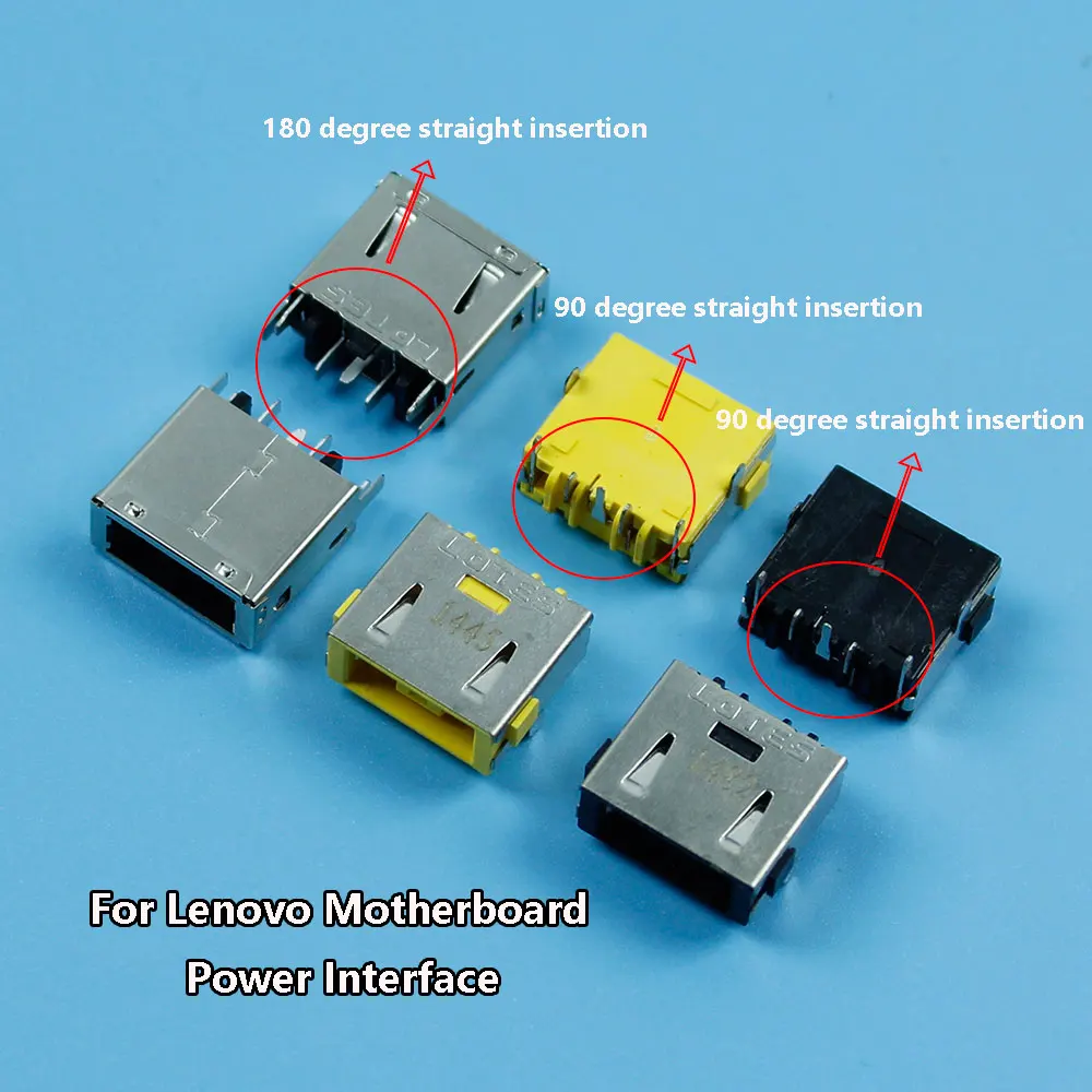 1-10Pc Laptop DC Power Jack Connector For Lenovo Motherboard Power Interface Display Charging Port Square Oral 180/90 degree Pin
1-10Pc Laptop DC Power Jack Connector For Lenovo Motherboard Power Interface Display Charging Port Square Oral 180/90 degree Pin