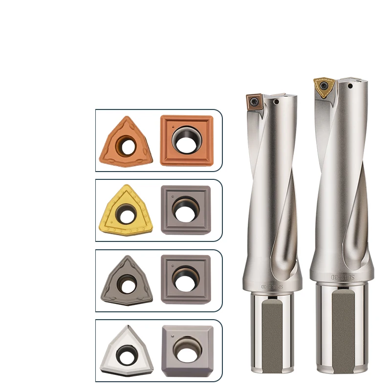 WC Series Indexable U drill bit 10-50mm 2D 3D 4D 5D WCMT Insert Metal Bits Machinery Lathe CNC Deep Hole Cooling Violent Drill
WC Series Indexable U drill bit 10-50mm 2D 3D 4D 5D WCMT Insert Metal Bits Machinery Lathe CNC Deep Hole Cooling Violent Drill