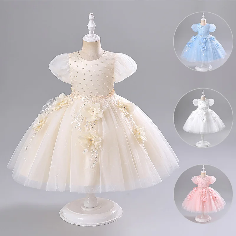 New Summer Girls' Dress Dress Princess Dress Mesh Performance Wear Children Flower Girl Dress Factory Production
New Summer Girls' Dress Dress Princess Dress Mesh Performance Wear Children Flower Girl Dress Factory Production