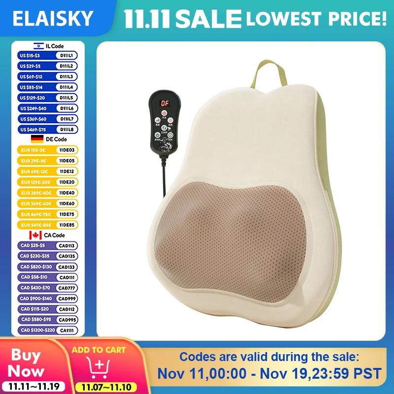 Cervical Massage Device for Hot Application and Charging of Neck Waist Back Shoulder Neck and Relieve Cervical Spine Fatigue
Cervical Massage Device for Hot Application and Charging of Neck Waist Back Shoulder Neck and Relieve Cervical Spine Fatigue