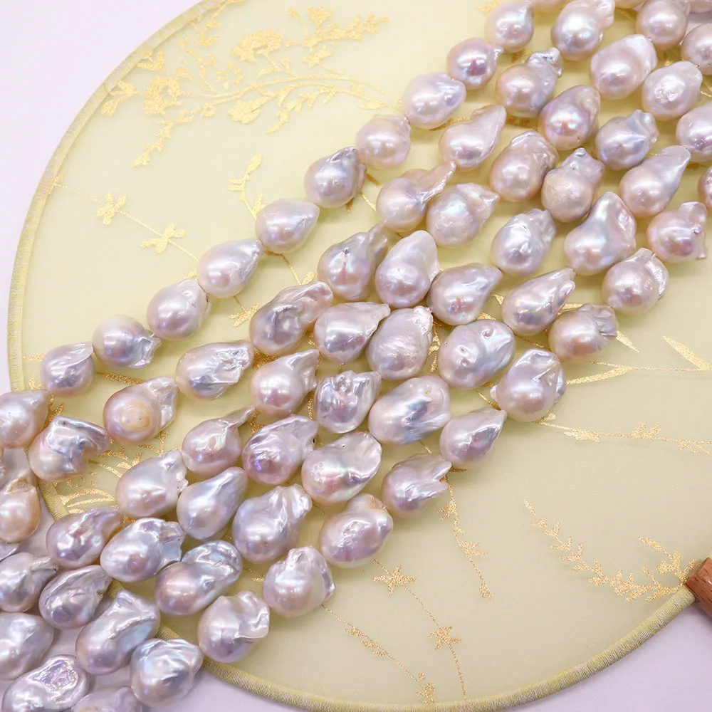 Baroque Natural Freshwater White Irregular Large Pearls with Straight Holes Beading Materials DIY Necklaces Bracelet Accessories
Baroque Natural Freshwater White Irregular Large Pearls with Straight Holes Beading Materials DIY Necklaces Bracelet Accessories