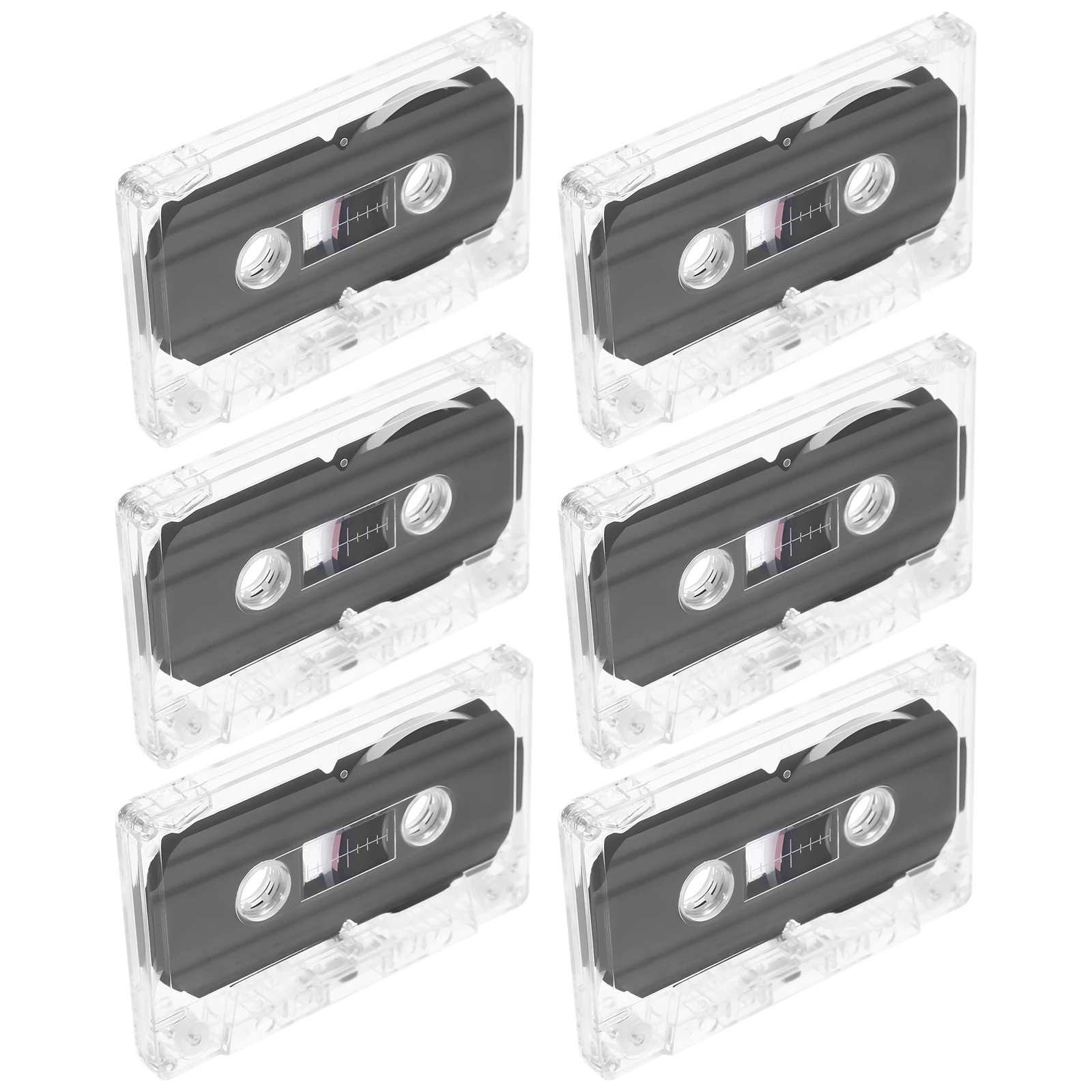 6 pcs Blank Cassette Tapes 60-Minute Recording Audio Cassettes Empty Magnetic Tapes Durable Compatible Recorders
6 pcs Blank Cassette Tapes 60-Minute Recording Audio Cassettes Empty Magnetic Tapes Durable Compatible Recorders