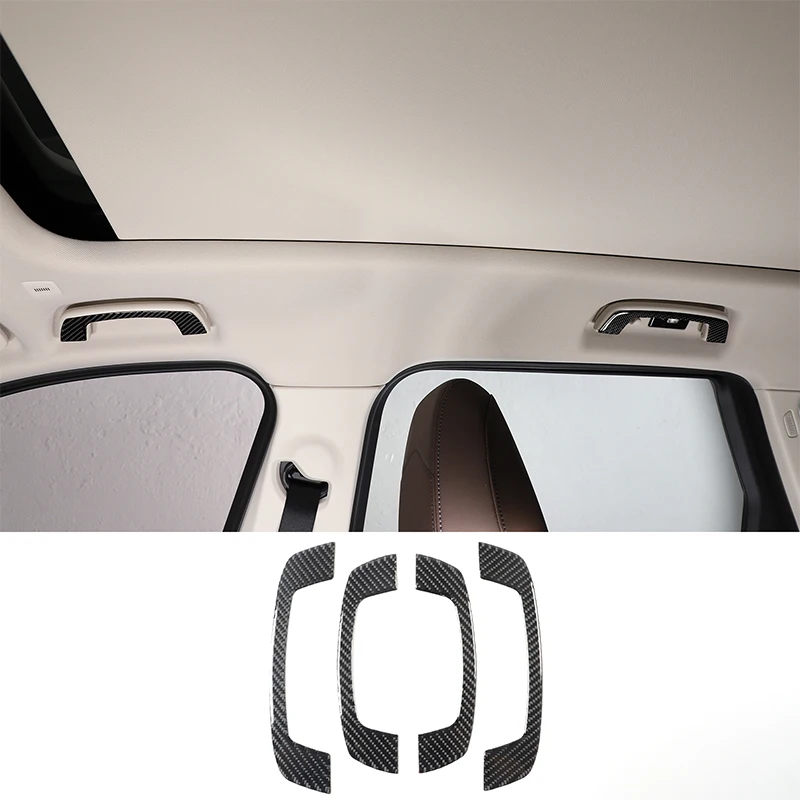 For 2023-2024 BMW X1 IX1 U10 U11 Soft Carbon Fiber Car Roof Handle Cover Sticker Car Interior Protection Accessories 4Pcs
For 2023-2024 BMW X1 IX1 U10 U11 Soft Carbon Fiber Car Roof Handle Cover Sticker Car Interior Protection Accessories 4Pcs