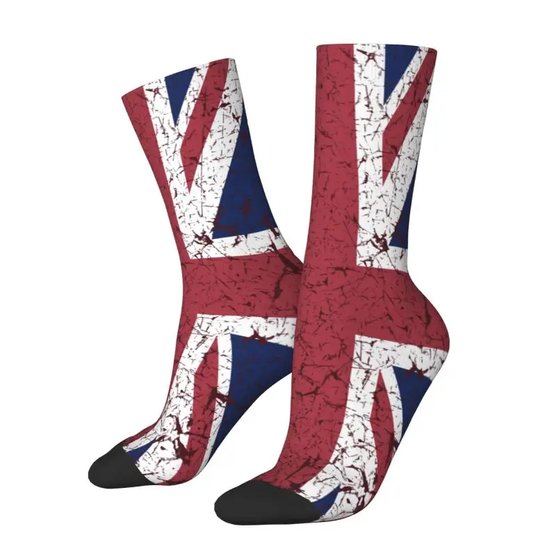 Custom Funny Mens Vintage Union Jack Flag Of Great Britain Dress Socks Unisex Breathbale Warm 3D Printed Crew Socks
Custom Funny Mens Vintage Union Jack Flag Of Great Britain Dress Socks Unisex Breathbale Warm 3D Printed Crew Socks