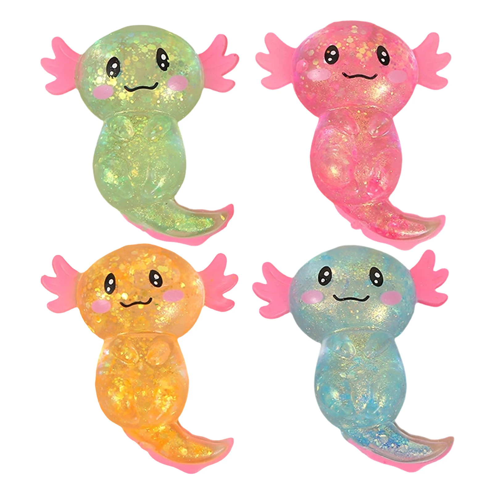 Axolotl Stress Balls Squishy Sensory Fidget Toys Stress Relief Malt Sugar Ball Cute Animal Squeeze Toys for Kids Birthday Gift
Axolotl Stress Balls Squishy Sensory Fidget Toys Stress Relief Malt Sugar Ball Cute Animal Squeeze Toys for Kids Birthday Gift
