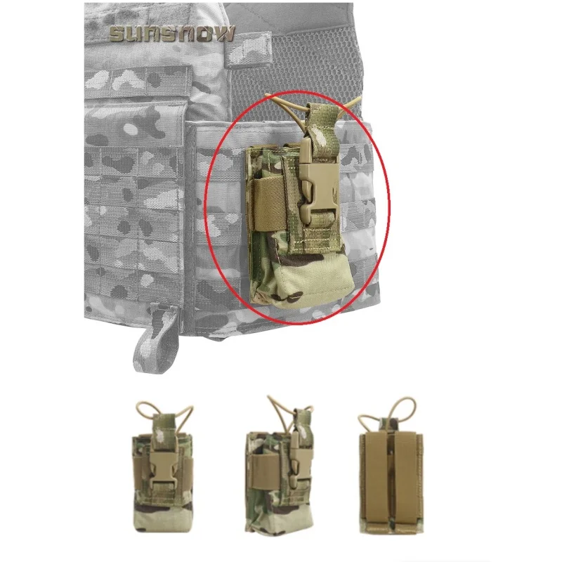 Tactical Side Radio Universal Walkie Talkie Shockproof Molle Thickened Bag
Tactical Side Radio Universal Walkie Talkie Shockproof Molle Thickened Bag