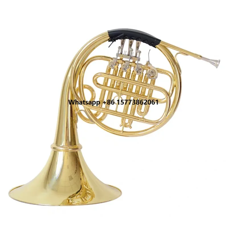 Wholesale Brass Instrument Musical Instrument French Horn Bb for Performance
Wholesale Brass Instrument Musical Instrument French Horn Bb for Performance
