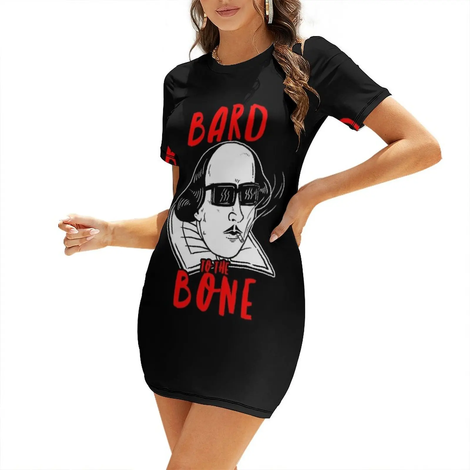 Bard To The Bone Short-Sleeved Dress dress summer ladies dresses for women 2025 bandage dress women's summer dresses 2025
Bard To The Bone Short-Sleeved Dress dress summer ladies dresses for women 2025 bandage dress women's summer dresses 2025