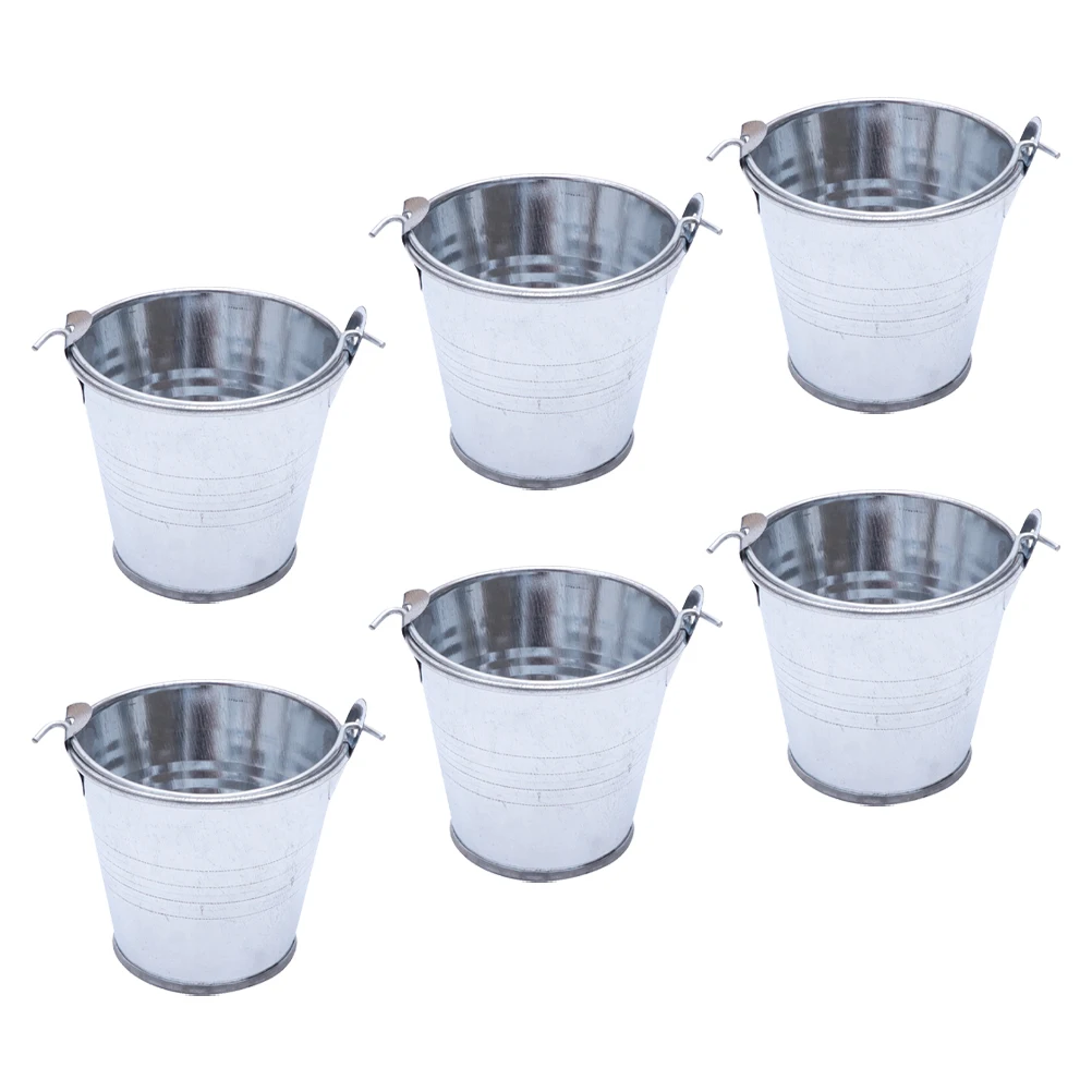 Mini Bucket Toys Creative Iron Flower Pot Kids Multi-function Storage Decorative Home Gardening Plant Pots Reusable Practical
Mini Bucket Toys Creative Iron Flower Pot Kids Multi-function Storage Decorative Home Gardening Plant Pots Reusable Practical