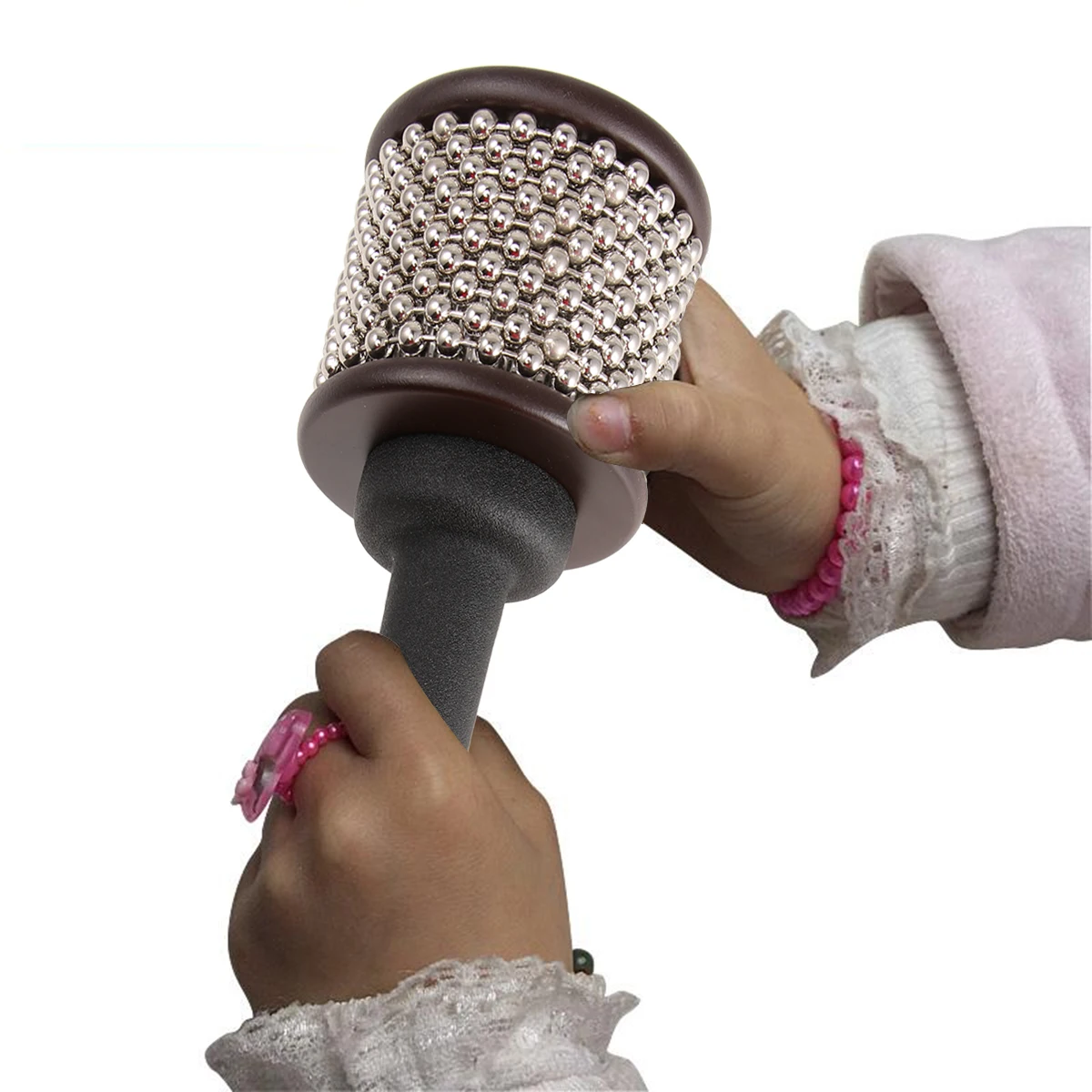 Child Music Cabasa Kid Music Teaching Tools Funny Tools Rhythmic Sounds Percussion Toy Black Safe Kids Teaching Durability
Child Music Cabasa Kid Music Teaching Tools Funny Tools Rhythmic Sounds Percussion Toy Black Safe Kids Teaching Durability