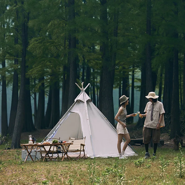 Wholesale Customized Pyramid Outdoor Glamping Camping Hiking Travel Luxury Family Bell Indian Tent
Wholesale Customized Pyramid Outdoor Glamping Camping Hiking Travel Luxury Family Bell Indian Tent