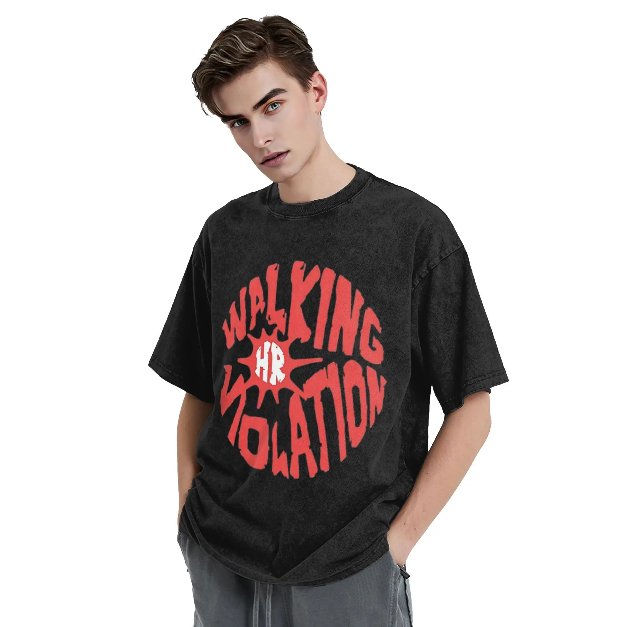Walking HR Violation T-Shirt for Men Cotton Oversized T Shirts Men's Tees Short O-Neck Summer Clothes Tops S-2XL
Walking HR Violation T-Shirt for Men Cotton Oversized T Shirts Men's Tees Short O-Neck Summer Clothes Tops S-2XL