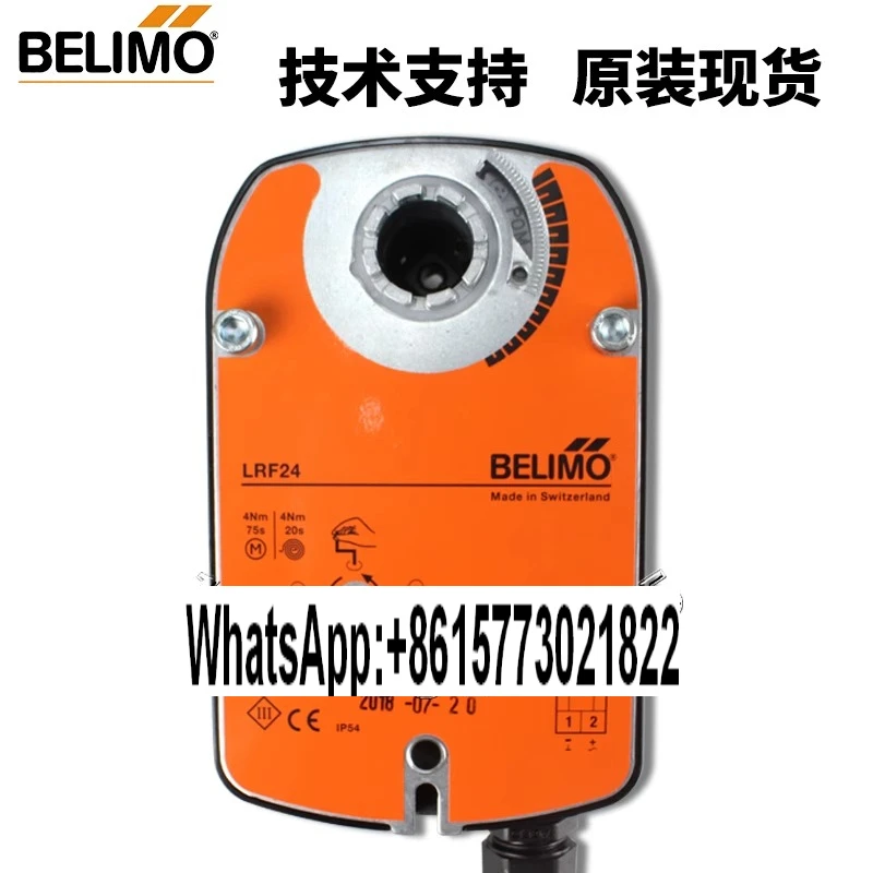 Belimo Adjustable Steam Valve Actuator LFH24-SR-S Dual Auxiliary Switch LFH230-S Driver
Belimo Adjustable Steam Valve Actuator LFH24-SR-S Dual Auxiliary Switch LFH230-S Driver