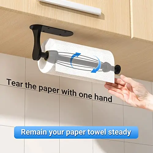 Stainless Steel Under-Cabinet Paper Towel Dispenser Featuring One-Hand Tear Function And Ratchet Lock For Stable Roll Holding
Stainless Steel Under-Cabinet Paper Towel Dispenser Featuring One-Hand Tear Function And Ratchet Lock For Stable Roll Holding