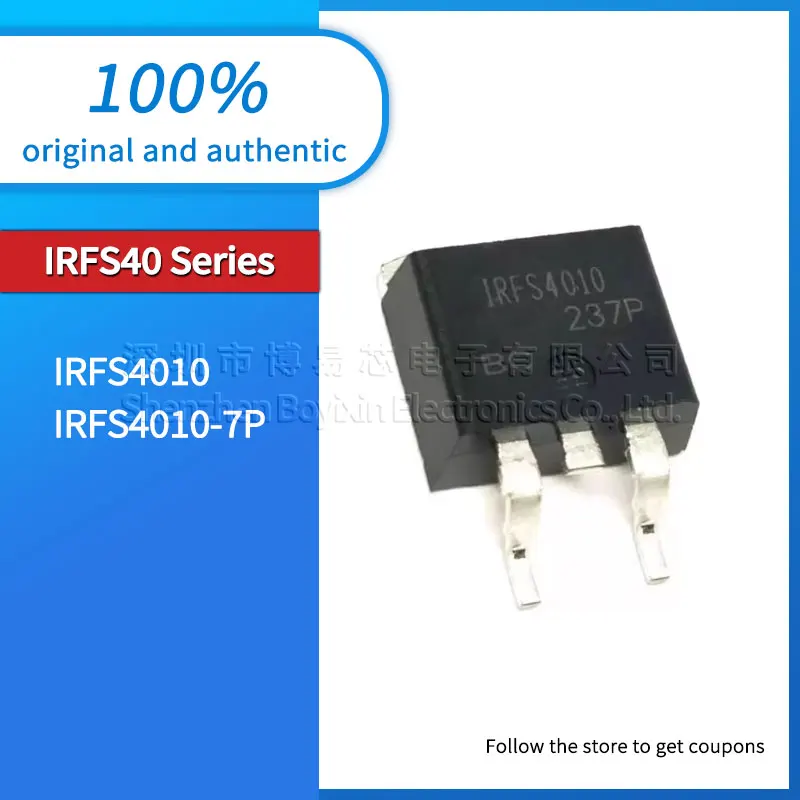 IRFS4010 IRFS4010-7P FS4010-7P Black casing
IRFS4010 IRFS4010-7P FS4010-7P Black casing